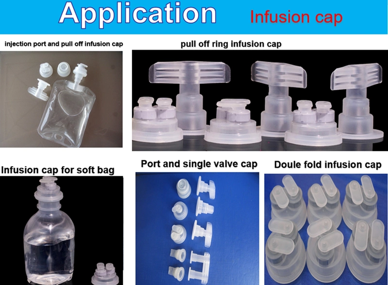 Wholesale Cheap 30mm PP Pull-off Infusion Cap for Non-PVC Film IV Infusion Bags