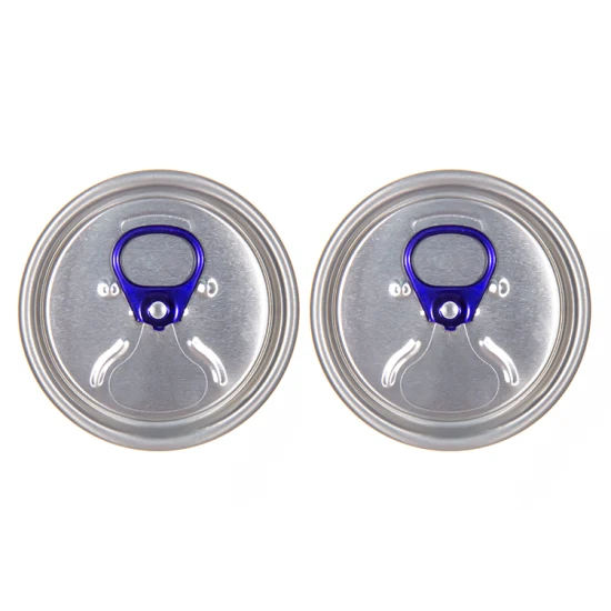 Wholesale Customized 202 200 Sot Aluminum Beverage Can Lids Easy Open End